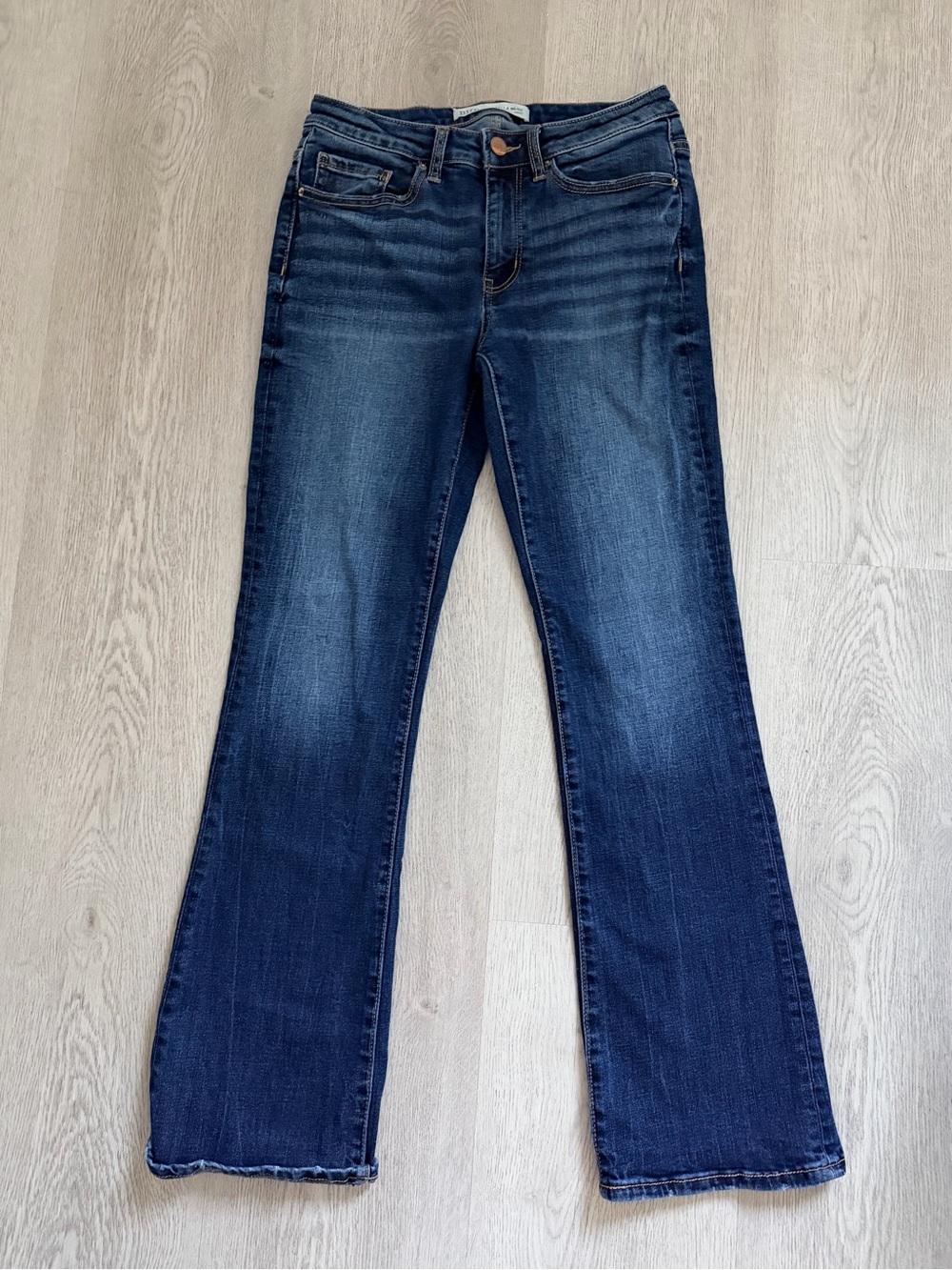 BKE Dark Blue Flare Jeans